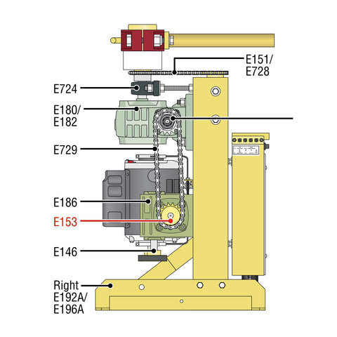 Eagle E153 (SGR) Sprocket