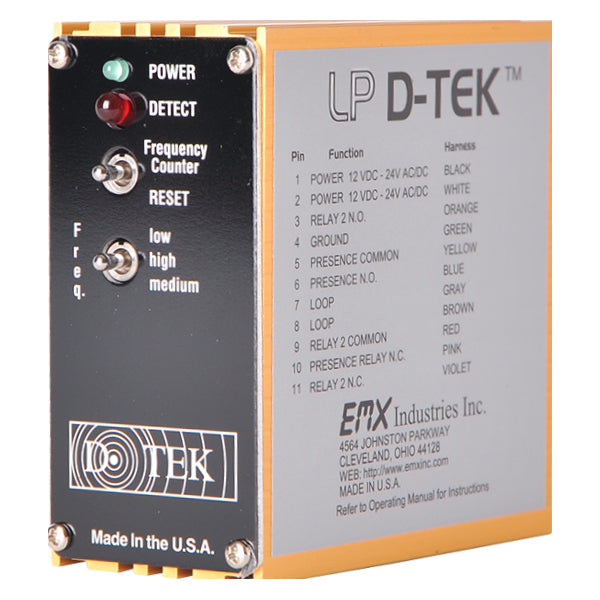 EMX LP D-TEK Loop Detector