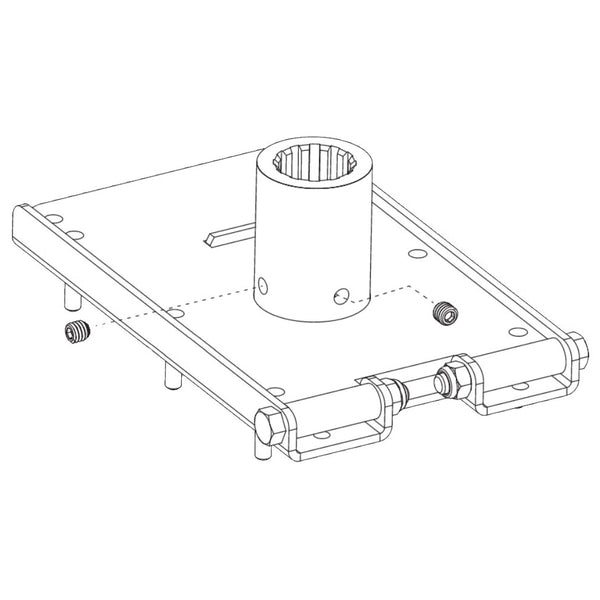 HySecurity MX3680 Breakaway Bracket