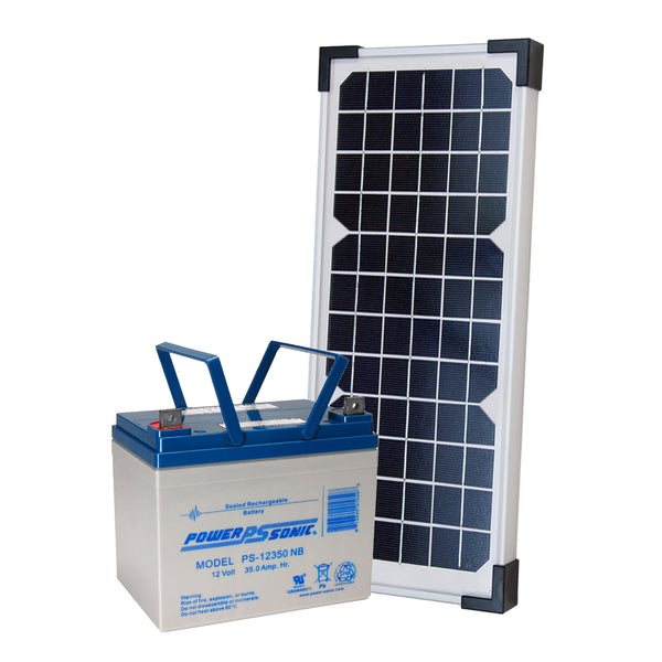 Kit solar Liftmaster 20w33a con batería grande