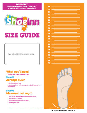 How to Measure Kids' Shoe Sizes & Shoe Size Conversion Charts for