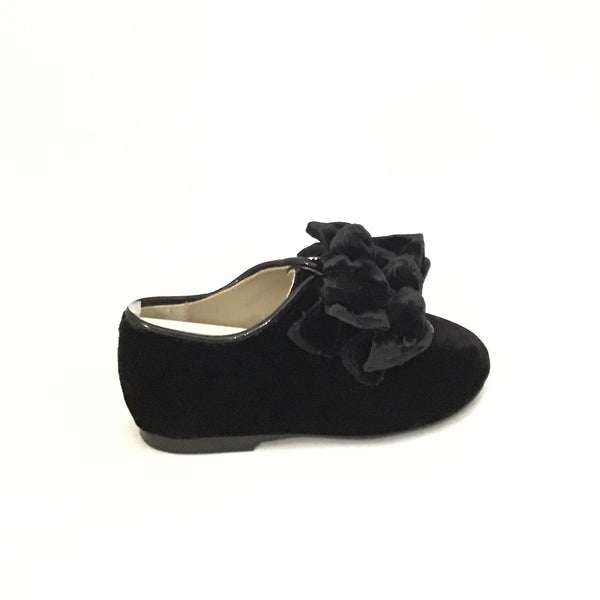 black velvet slip on shoes