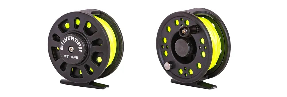 Silvertip II 5/6 Fly Fishing Reel Spooled with 5WT Fly Line