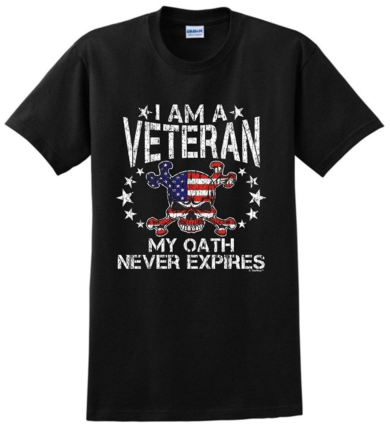 Download Veteran Gift My Oath Never Expires T-Shirt - Penuch store