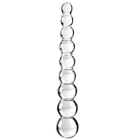 NO. 2 HAND BLOWN GLASS ANAL MASSAGER | ICICLES