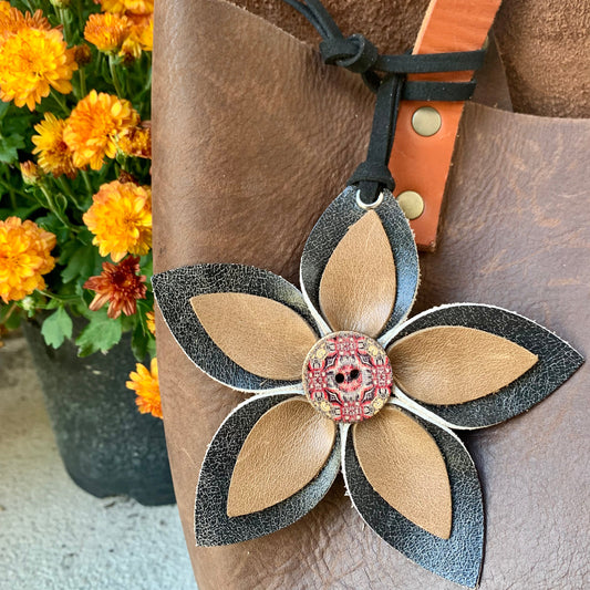 Flower Bag Charm 