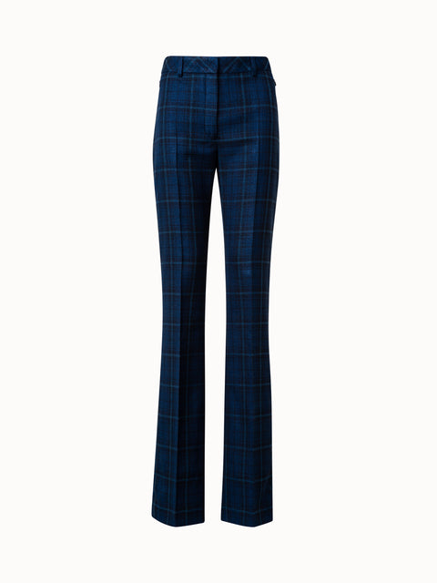 Cashmere Flannel Stretch Slight Bootcut Pants