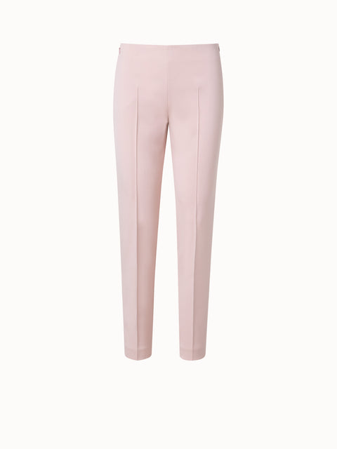 Akris Chris Viscose Crepe Pants in Craft