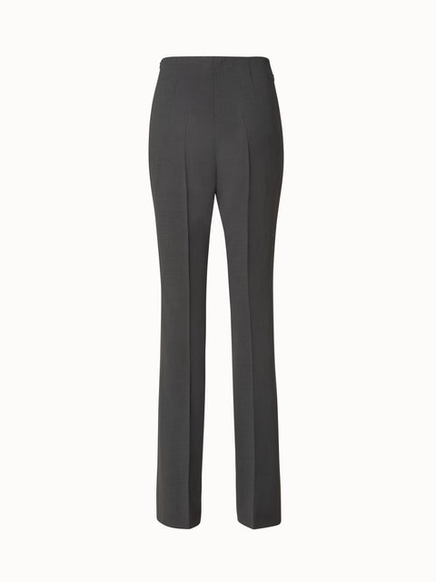 Roll-waist boot-cut pant, Twik