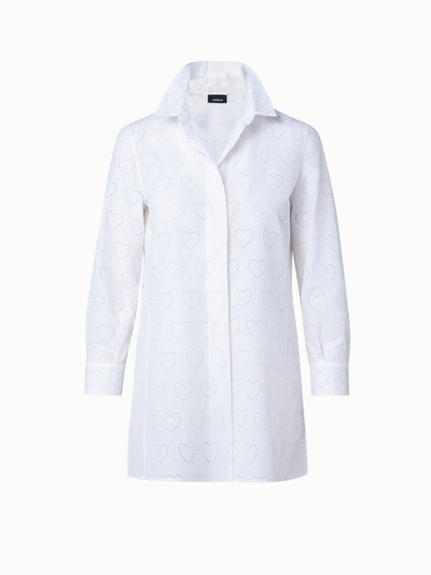 Domi Cotton Tunic in White – The Arc