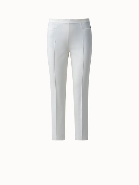 Wine Ankle Length Trouser | Leemboodi