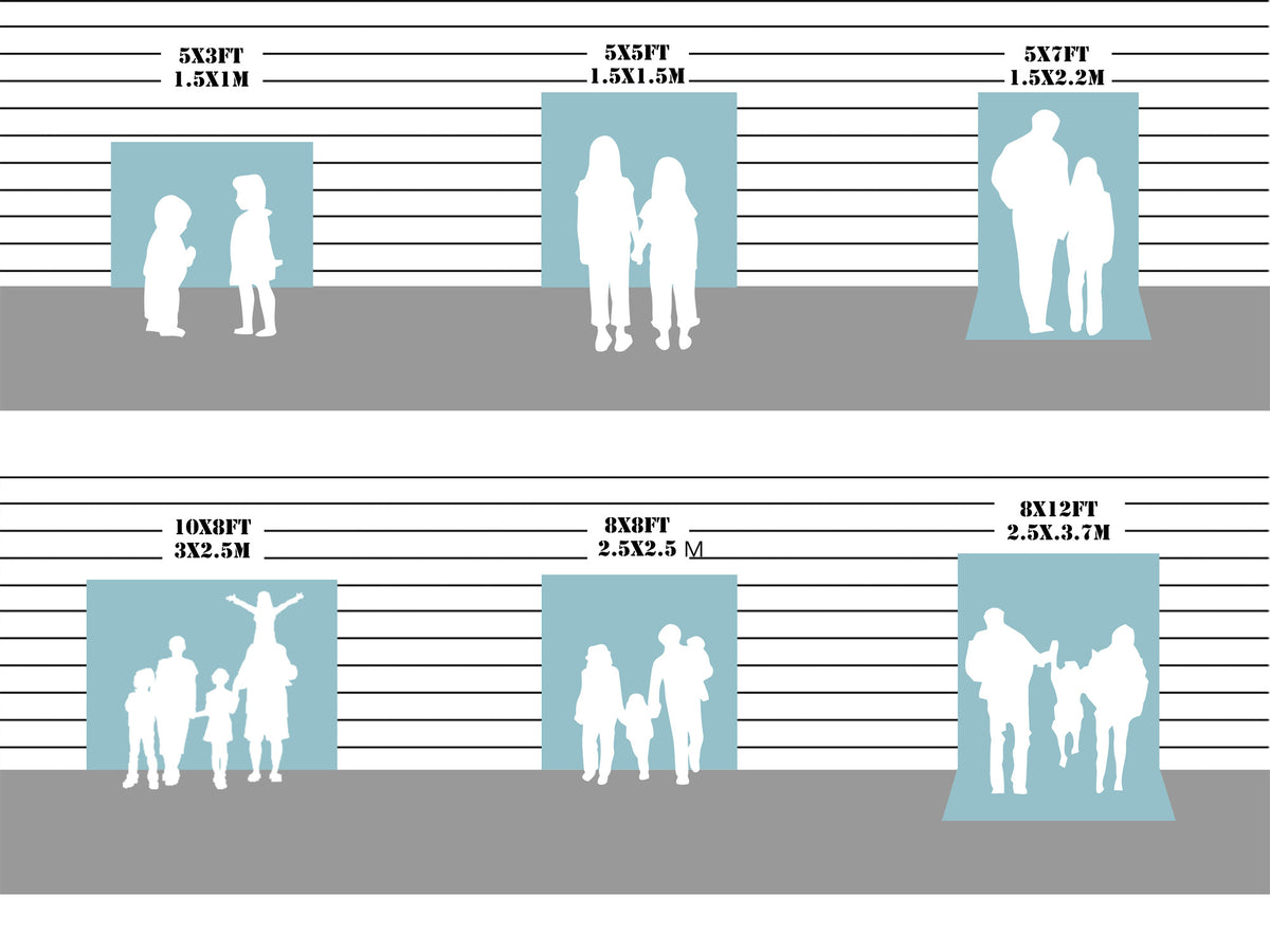 How To Choose Backdrop Size Foxbackdrop