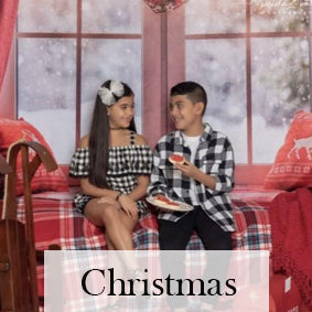 Christmas 🎄 Photo Backdrop - Vinyl Christmas Backgrounds | Foxbackdrop