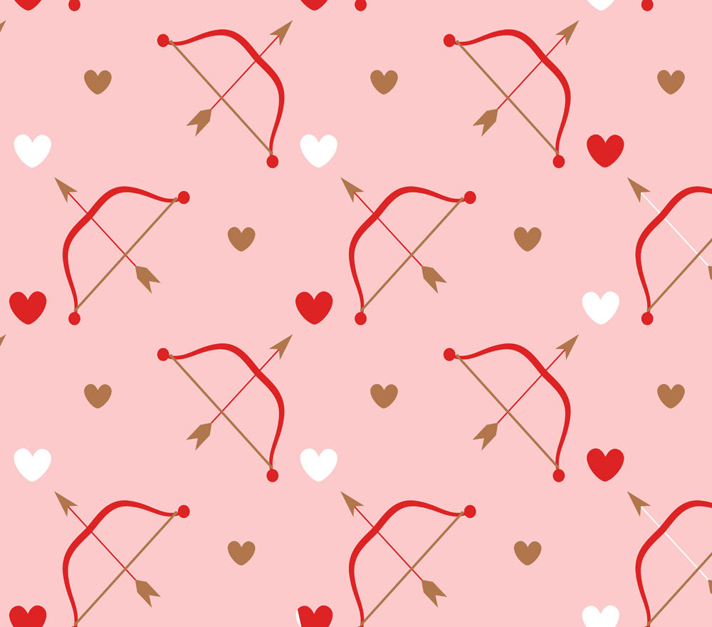 Fox Valentines Day Cupids Arrow Love Vinylfabric Backdrop Foxbackdrop 1953