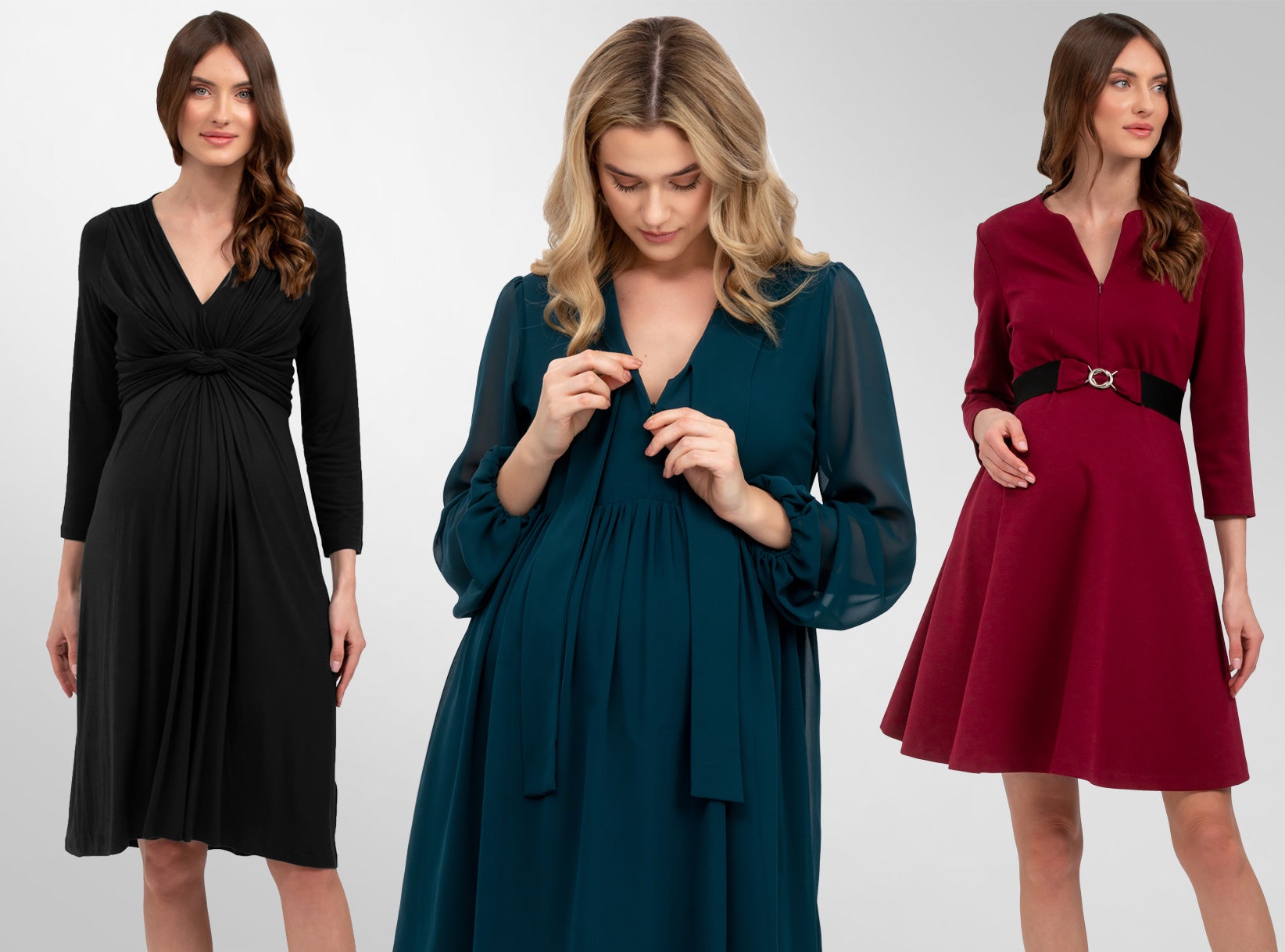 Buy NIPINUS Breastfeeding Dress Women Formal, Juniors Raglan Sleeve Nursing  Nightgown Floral Nursing Dress(Black,Medium) at Amazon.in