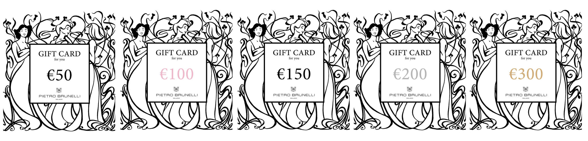 Pietro Brunelli Gift Card