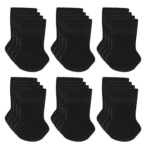 24 Pcs Chair Leg Socks Knitted Furniture Socks Chair Floor