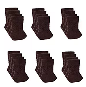 24 Pcs Chair Leg Socks Knitted Furniture Socks Chair Floor