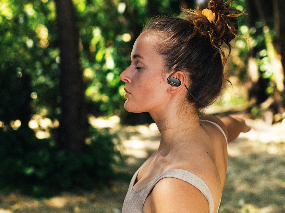 Bluetooth-Kopfhörer mit offenem Ohr