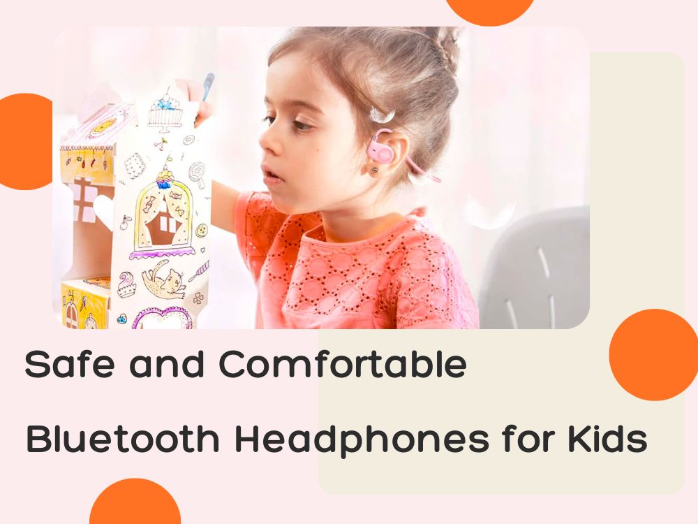 Safe and Comfortable Bluetooth Headphones for Kids