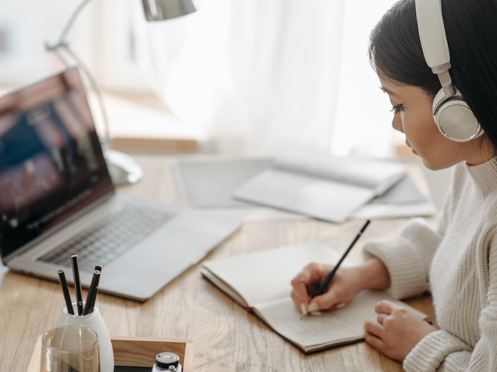 open ear headphones for online meetings