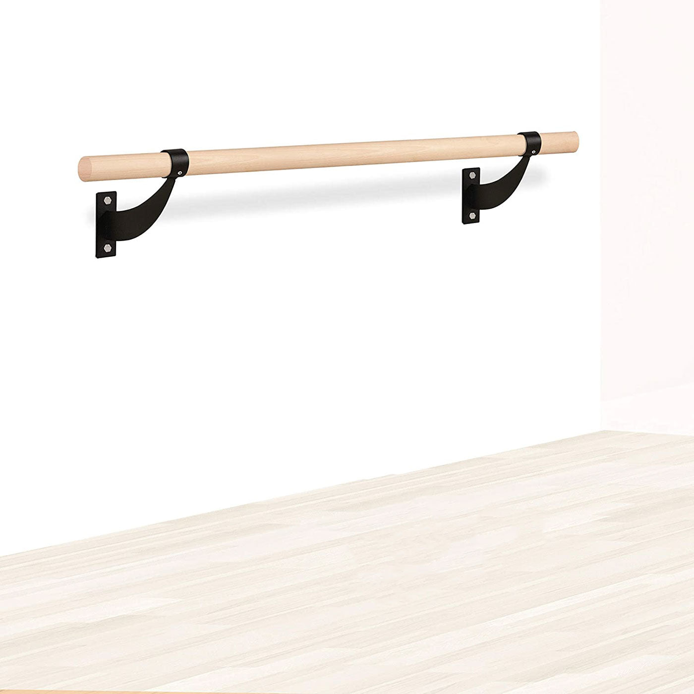 MEMAX Portable Double Ballet Barre Stretch Bar - 140cm - Gym Plus