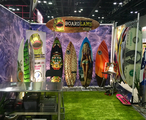 BoardLams à la Surf Expo d'Orlando 2016