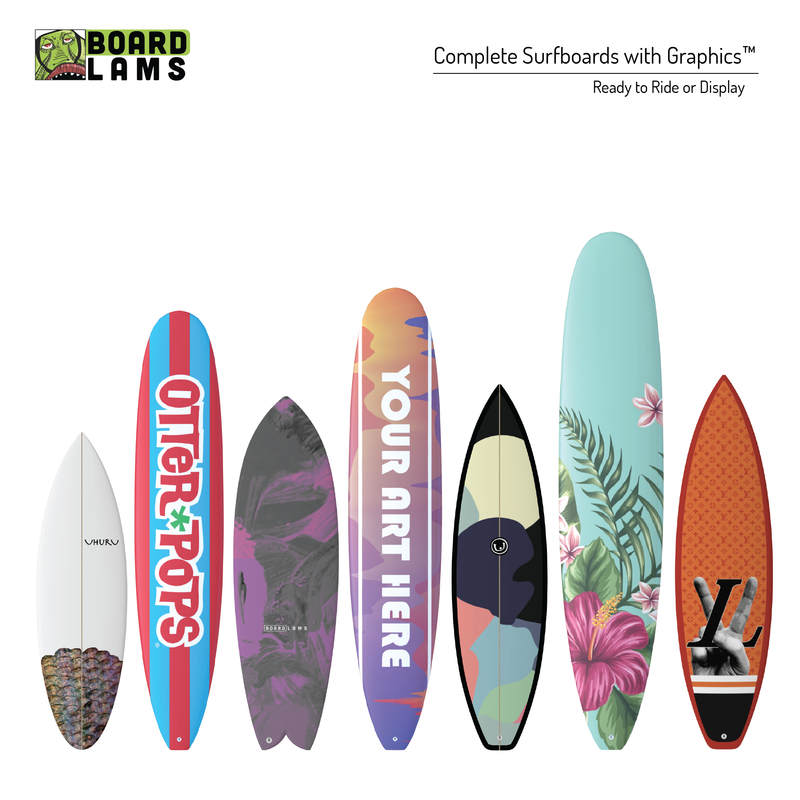 Complete Surfboards - Ready to Ride or for Marketing / Promotional ...