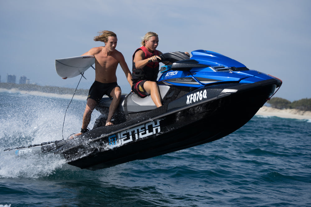 How to Towin or Stepoff Surf with a Jet Ski I Jet Tech