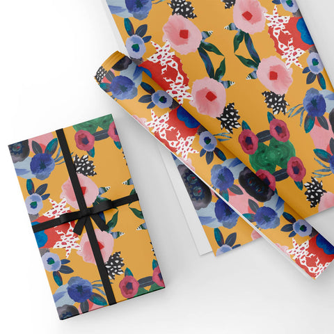 Summer Bouquet Wrapping Paper – Lionheart Prints