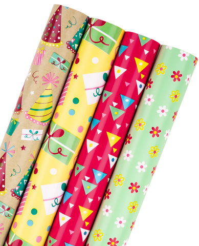 Jam Paper Industrial Size Wrapping Paper Rolls, Zoo, 1/4 Ream (520 Sq. ft), Sold Individually (165J26830208)