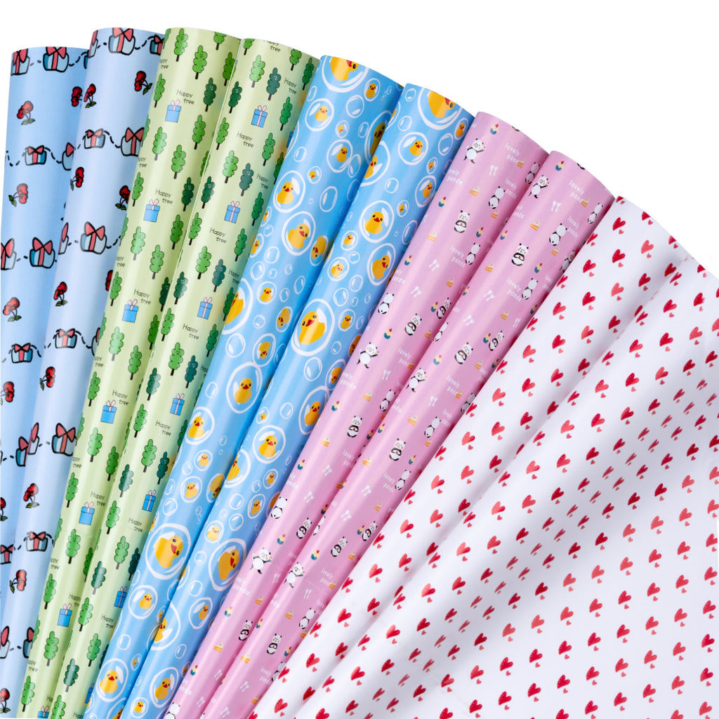 wrapping paper flat sheets