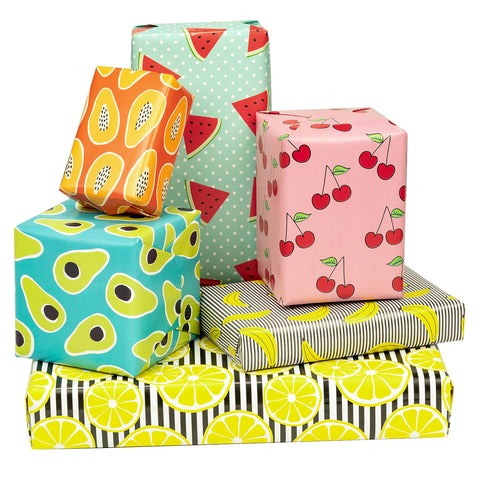 WRAPAHOLIC Gift Wrapping Tissue Paper - 25 Sheets 19.7x27.5 Inch Cute  Avocado Print Gift Wrap Paper Bulk for Packing, DIY Crafts