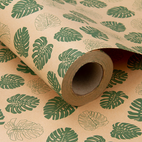Wrapaholic Flourish Design Kraft Wrapping Paper – WrapaholicGifts