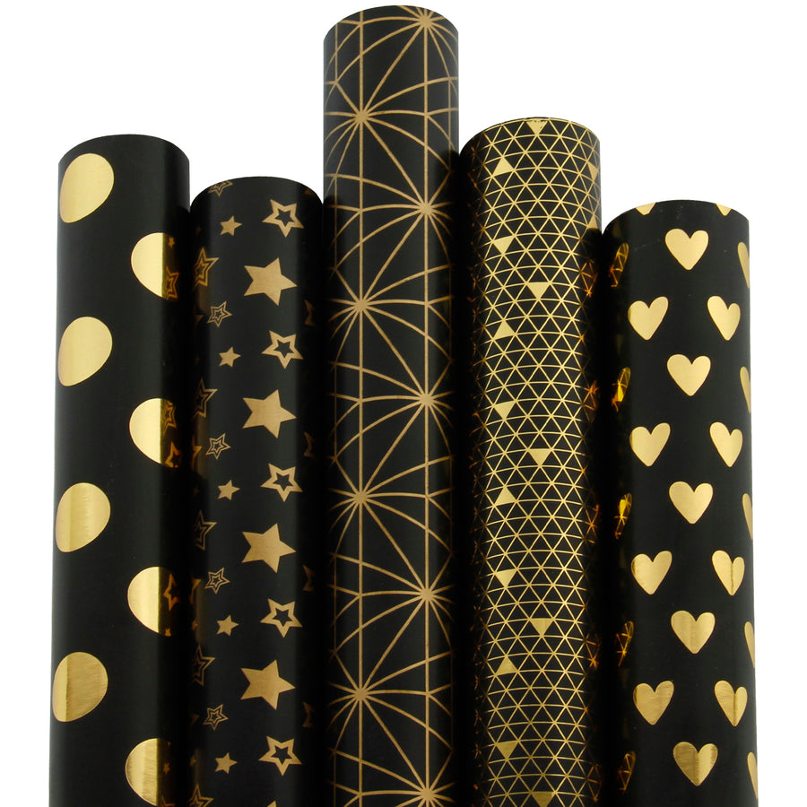 kraft wrapping paper with designs