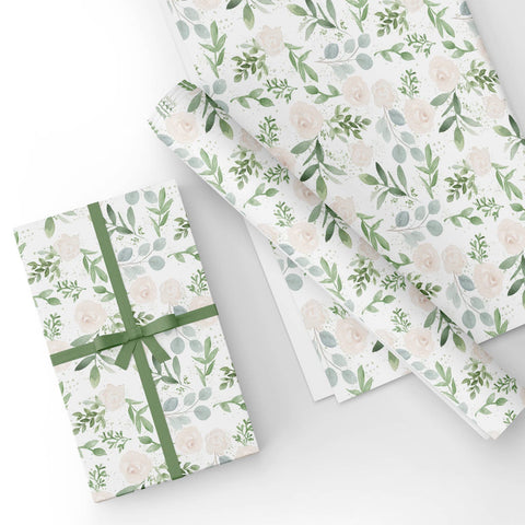 Custom Flat Wrapping Paper for Birthday, Holiday, Her, Girlfrend - Spr –  WrapaholicGifts