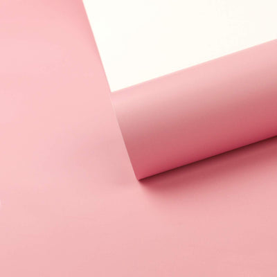 pink wrapping paper roll