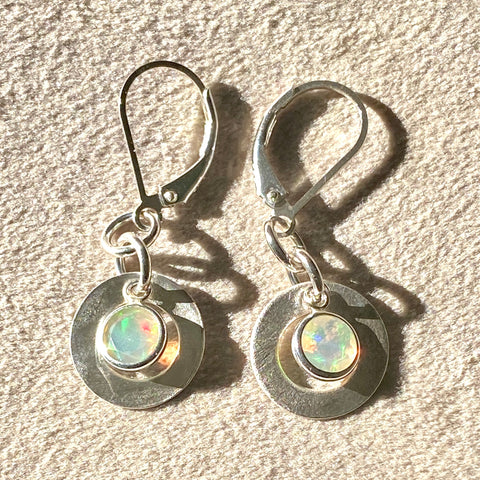 Opal Dangle Earrings