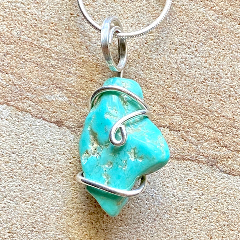 Turquoise Sterling Nugget