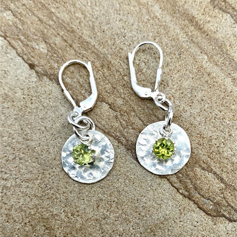 Peridot earrings