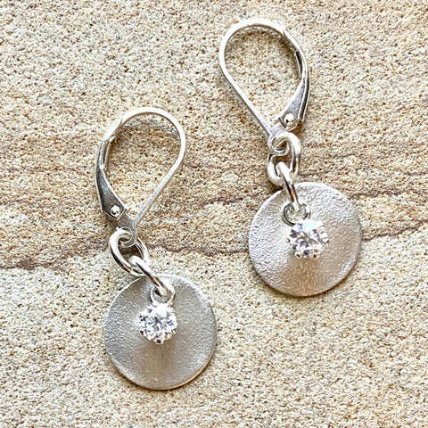 Small Moissanite Earrings