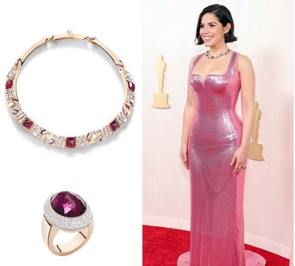 The Pomellato necklace worn by America Ferrera at the Oscars