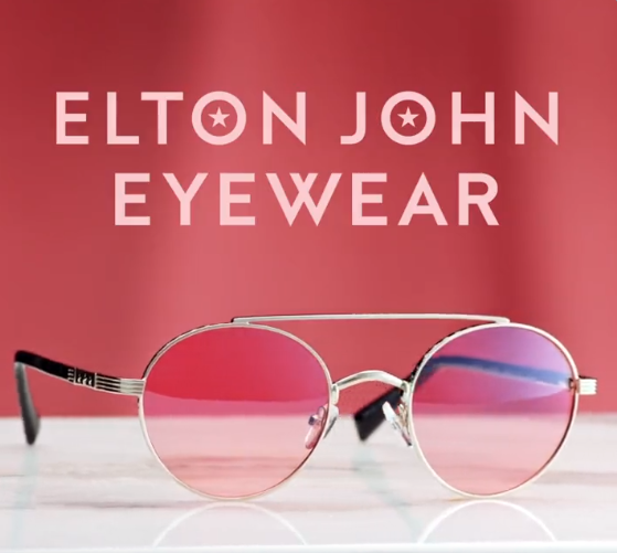 Elton John Launches First Collection Of Glasses