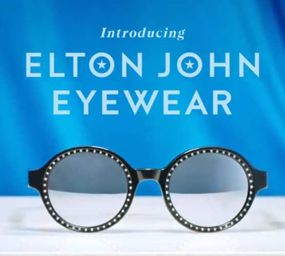 Elton John Launches Collection Of Glasses