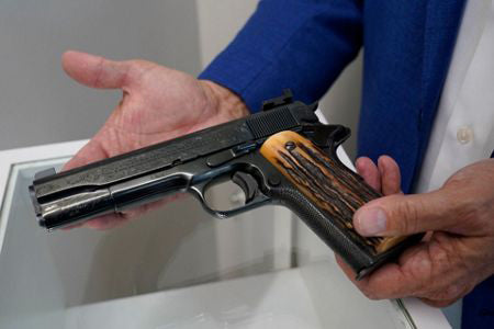 Al Capone's favorite weapon - a Colt 45 pistol