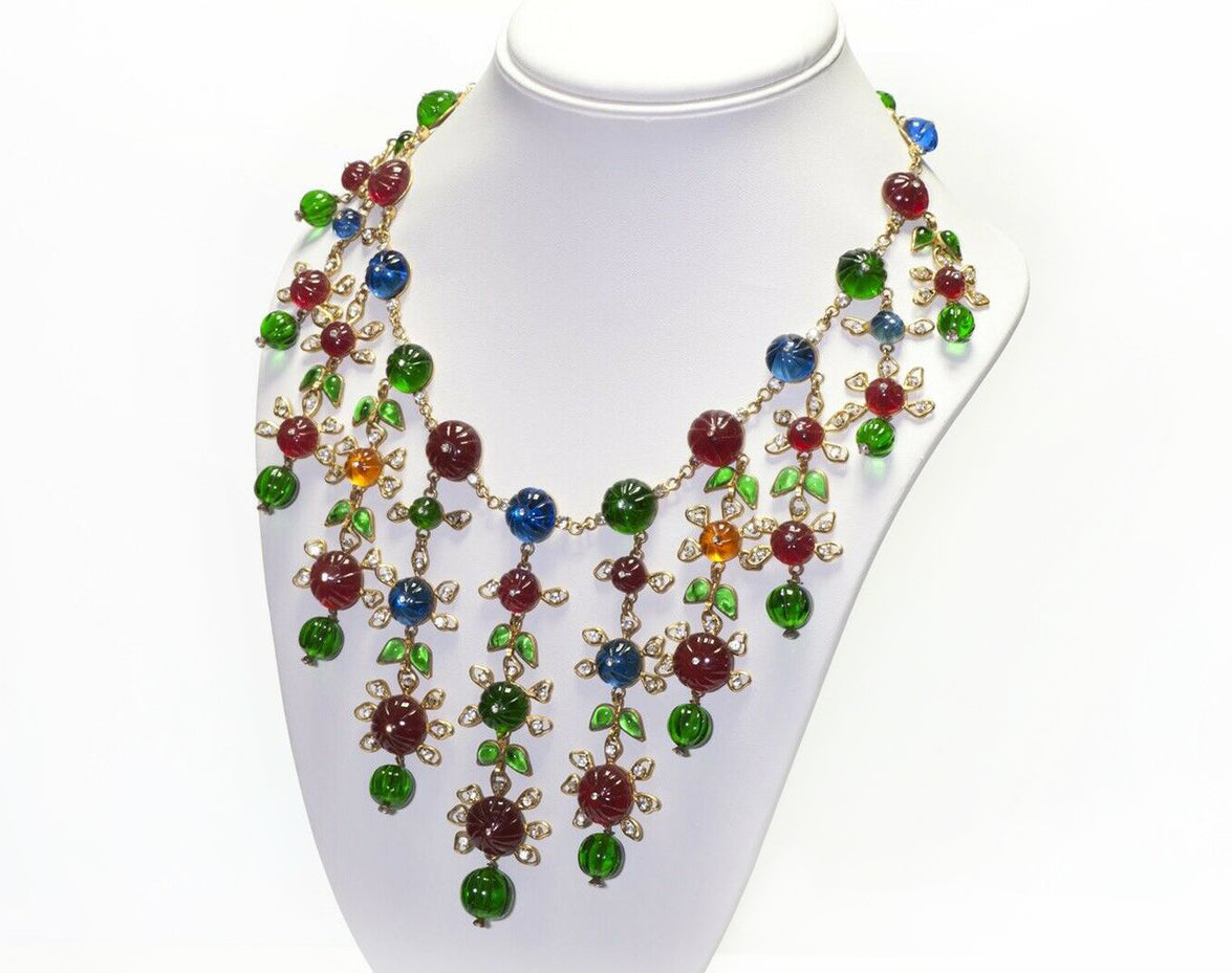 chanel-couture-gripoix-camellia-green-red-blue-glass-necklace