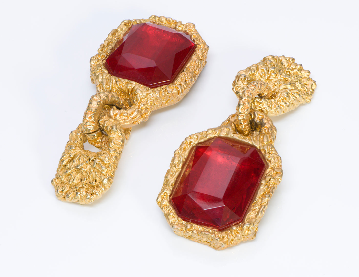 chanel-paris-1990-goossens-red-extra-long-earrings