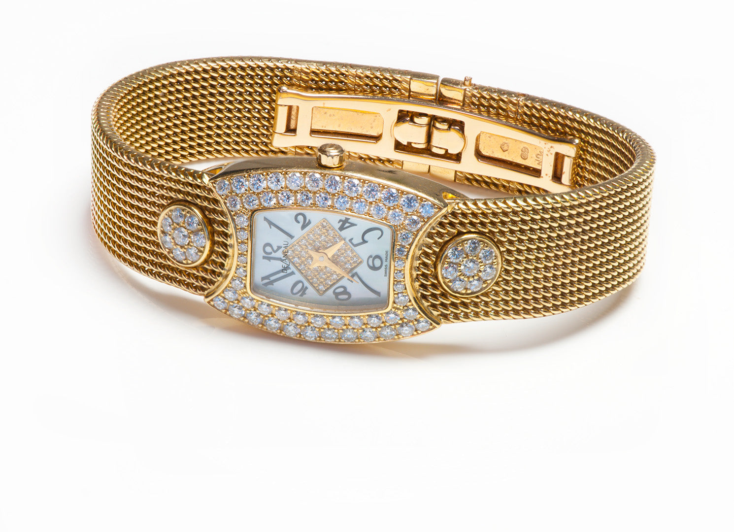 delaneau-first-lady-18k-gold-diamond-ladies-watch