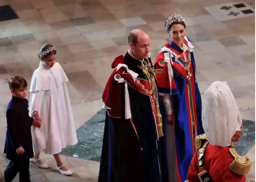Royal family coronation 