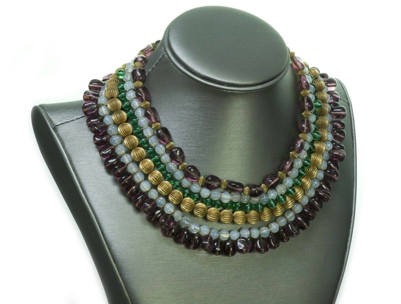 Louis Rousselet Galalith Necklace - SOLD - Jewels Past